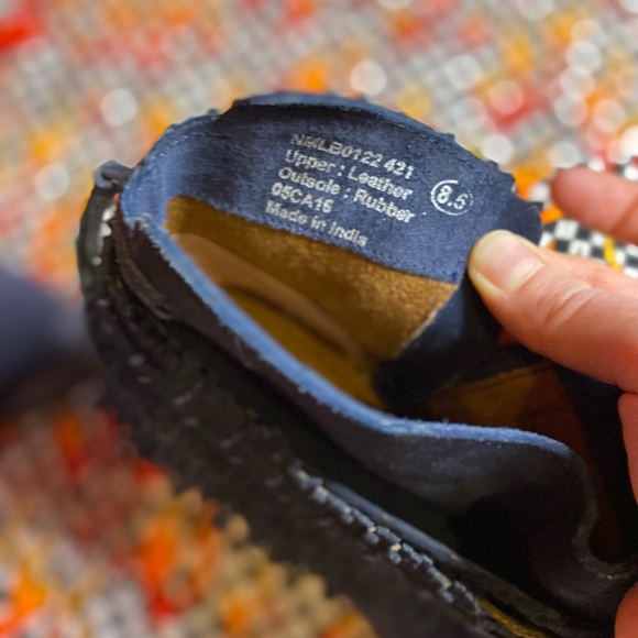 💙Navy leather ankle boots💙 - Picture 12 of 12